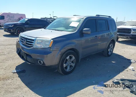 2014 Honda Pilot Ex-L из США, поврежденный, VIN 5FNYF3H72EB015354
